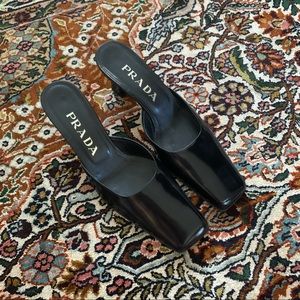 Vintage Prada heels / mules